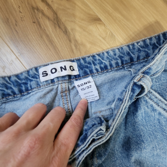 S.O.N.G. Blue Denim Jeans - Picture 7 of 8